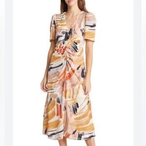 Zoe and Claire midi dress, size small